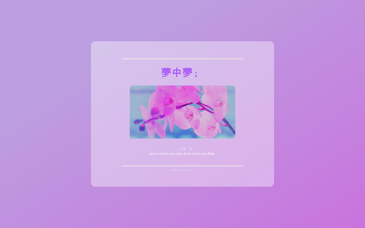 Carrd profile picture for @tnt